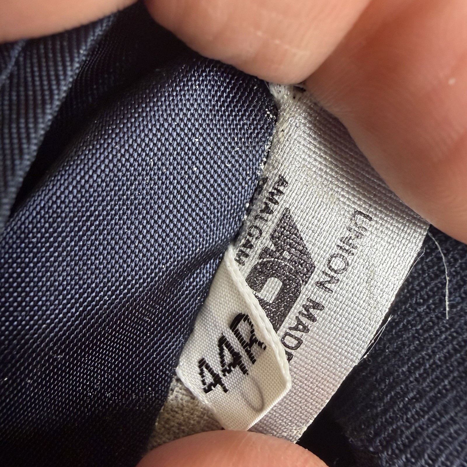 Vintage Christian Dior Monsieur 44R Navy Double Breasted Blazer Gold Buttons thumbnail 8