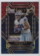 2021 Panini Select Club Level Tri-Color Prizm /149 Simi Fehoko #283 Rookie RC