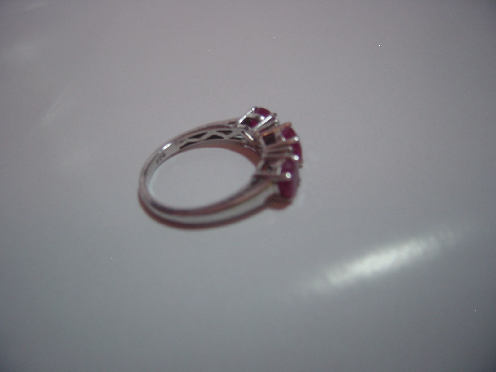 beautiful Solid Silver Ring-natural superb myanma… - image 11