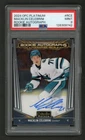2024-25 O-Pee-Chee Platinum Macklin Celebrini Rookie Auto RC #R-CE Sharks PSA 9