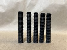 Lot of 5 - Threaded Rod 5/8&rdquo; - 11 x 3.5&rdquo; B7 Black Oxide
