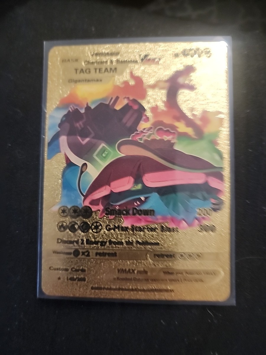 ポケモンカード 12枚セット V VMAX TAG TEAM Pokemon Venusaur Charizard & Blastoise V Max Tag Team Smack Down