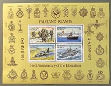FALKLAND  ISLANDS   378a   Beautiful Mint  NEVER  Hinged   Souvenir  Sheet