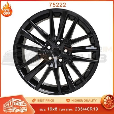 New 19'' Full Gloss Black Alloy Wheel Rim for 2021-2023 Toyota Camry 75222 XSE