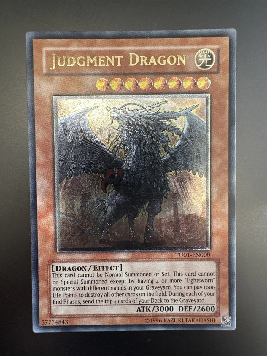 Judgment Dragon Ultimate Rare Yu-Gi-Oh! Individual Trading Cards