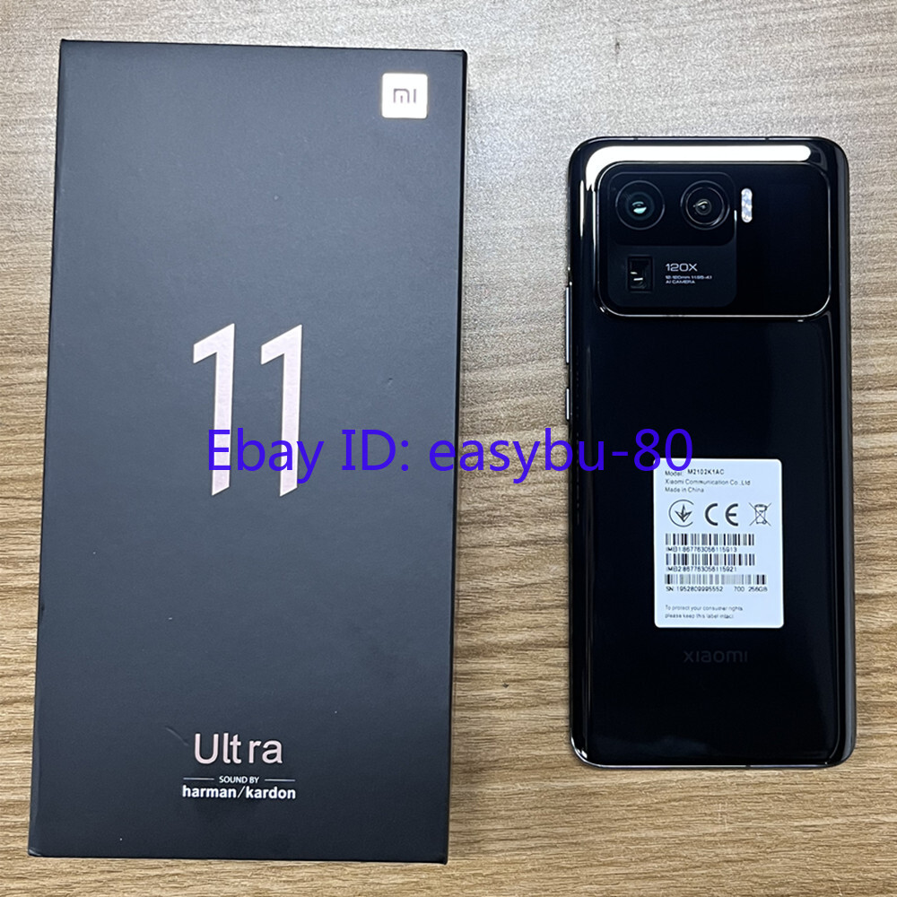 Unlocked Xiaomi Mi 11 Ultra 5G DualSIM 256/512GB 6.81" 50MP M2102K1G NewSealed