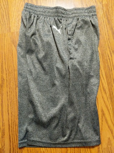 Puma Athletic Kids Boy's Shorts Silver/Grey Large EUC!!! MINT!!! - Picture 3 of 4