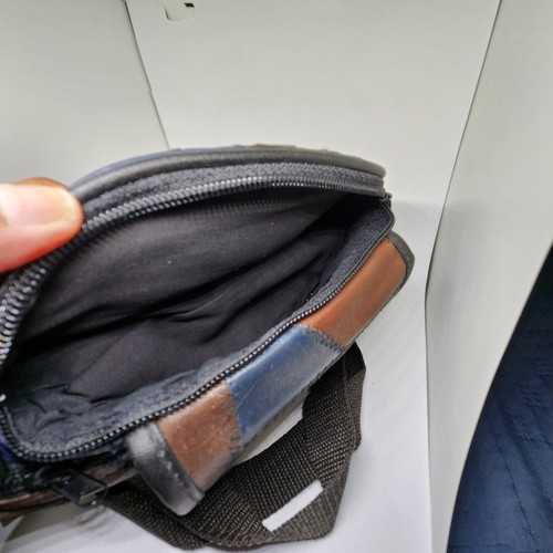 ECHTLEDER Vintage Patchwork Leder Boho Bauchtasche ** REVIEW Bilder & Beschreibung - Bild 11 von 16