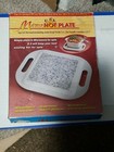 Micro Hot Plate thermal-insulating Stone keeps food hot up to 1 hr NIB w/ INSTRU