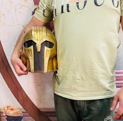 Mandalorian Helmet Beskar Helmet Mando Helmet Armorer Star Wars Helmet Item Gift
