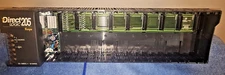 KOYO D2-09BDC1-1 DIRECT LOGIC 205 POWER SUPPLY WITH 9 Slot RACK 24vdc  (tested)