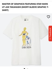 Star Wars Vintage Small T Shirt Uniglo R2 D2 and Droid Single Stitch