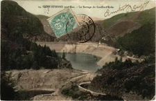 CPA St-ÉTIENNE sans Eau-Le Barrage du Gouffre-d'Enfer (263225)