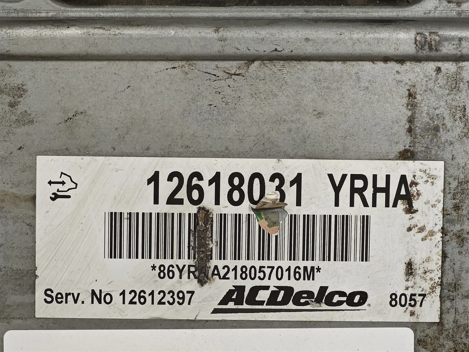 12612397 Chevrolet COBALT 2007-2010 Engine Control Unit ECU 4K2 543 B3 - Изображение 2 из 3