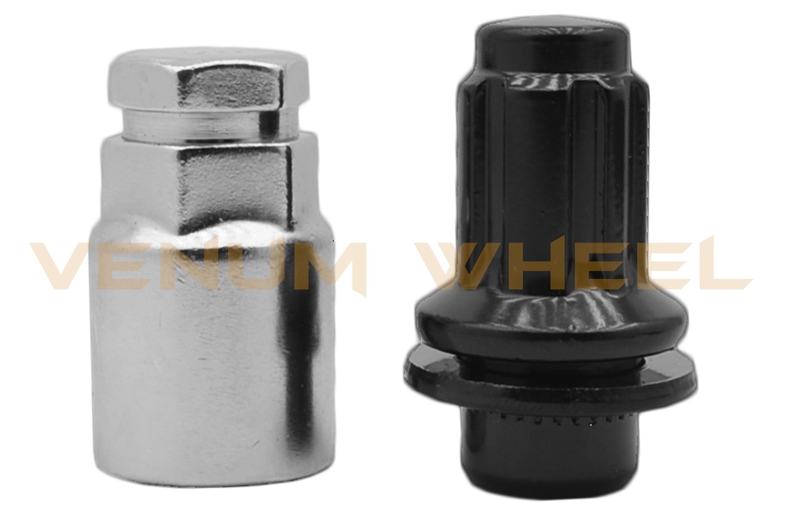 5 Pc 14x1.5 Toyota Lexus Black Wheel Locks + Key Included Fits Factory