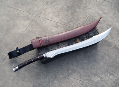 Custom Handmade Machete Carbon Steel Knife Fletcher Sword Handmade