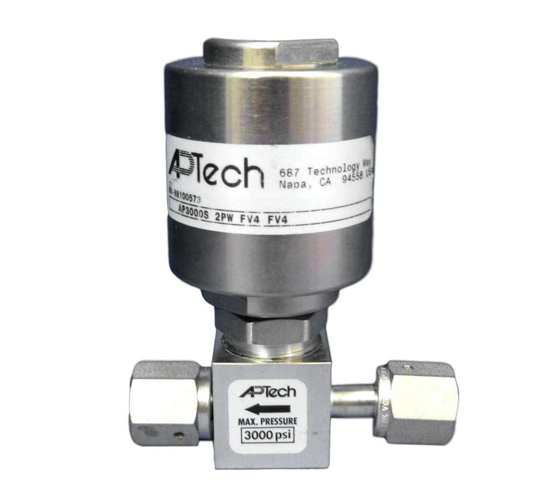 AP3000S2PWFV4FV4, SMC, Ap-Tech Air Actuated Diaphragm Valve, 316L SS, 2 Port