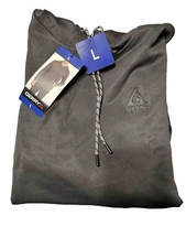 Gerry Men's Fleece Performance Hoodie Pullover, Gray, L