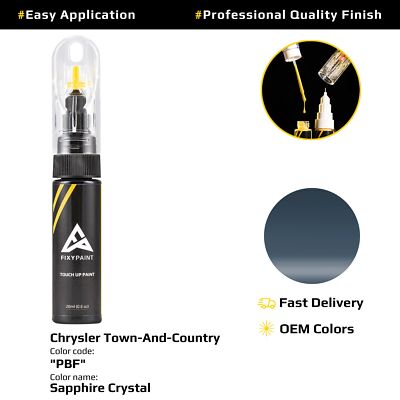 Touch up Paint for Chrysler Town And Country Code: PBF Sapphire Crystal