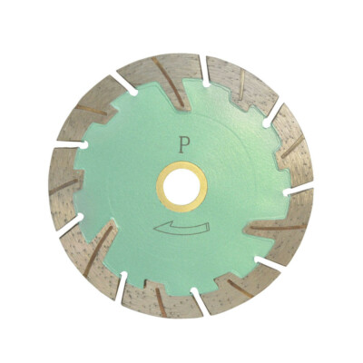 5'' x .085'' x 7/8''- 5/8'' Turbo Segmented Wet and Dry Saw Blade 10mm Rim