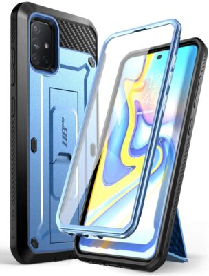 SUPCASE UBPro for Samsung Galaxy A71 5G, Built-in Screen Case Hard Stand Cover