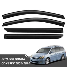 For Honda Odyssey 2005-2010 Side Window Visor Sun Rain Deflector Guard 4pcs