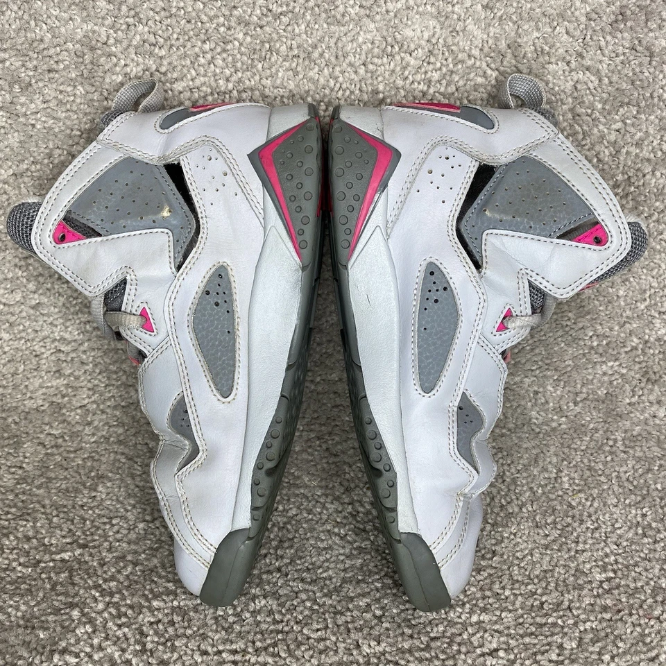 Nike Jordan истинный полет GP Wolf серый смертельно розовый Kid кроссовки молодежи нам размер 3Y - Изображение 4 из 4