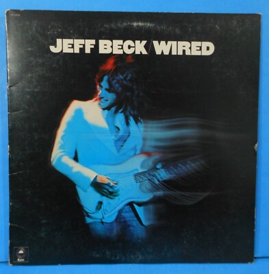 JEFF BECK WIRED LP 1976 ORIGINAL JAZZ FUNK FUSION  GREAT CONDITION! VG+/VG+!!B