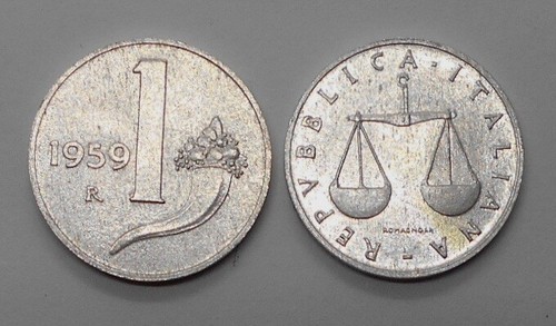 REPUBBLICA ITALIANA 1 + 2 Lire dal 1946 al 2001 FDC (UNC) / PROOF - Foto 46 di 127
