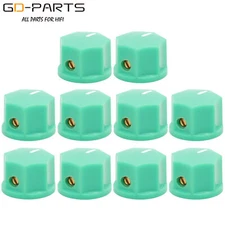 15mm Plastic Set Pointer Knobs For Guitar AMP Effect Pedal Cabinet Mixer 6.4mm