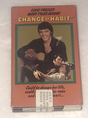 1969 CHANGE OF HABIT ELVIS PRESLEY BETA BETAMAX VIDEO TAPE NOT VHS PROMOTIONAL