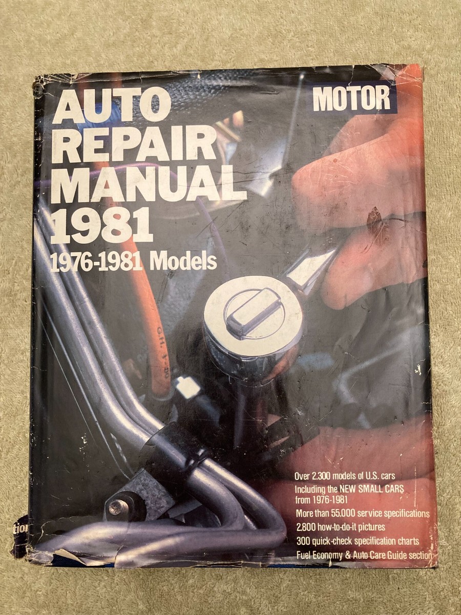 Aページ　622 1981 MOTOR AUTO REPAIR MANUAL. COVERS 1976 - 1981 MODELS. 44TH