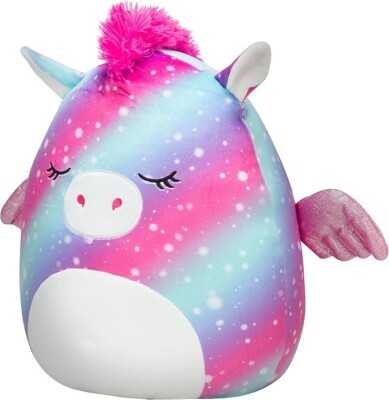 NWT Squishmallows Faisah The Galaxy Unicorn Plush 12 Inch With Pink Mane