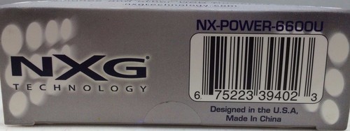 NXG - NX-POWER - 6600U - USB Power Bank Battery 6600mah - Afbeelding 3 van 3