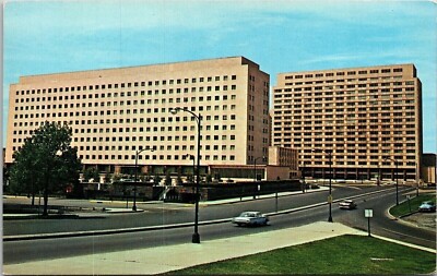 Harrisburg Pa Pennsylvania Labor Industry Health Welfare Building State Postcard