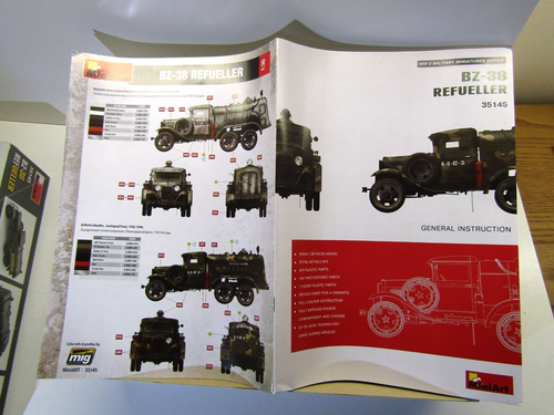 MiniArt 1:35 Scale BZ-38 Refueller Model Kit # 35145 Contains 650 Parts Ukraine - Picture 5 of 12