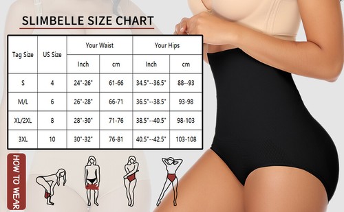 Body Sculpting Shapewear High-Rise Underwear for Tummy Control & Flattering Fit - Picture 7 of 9