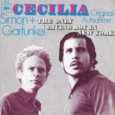 Simon & Garfunkel Cecilia Vinyl Single 7inch CBS | eBay