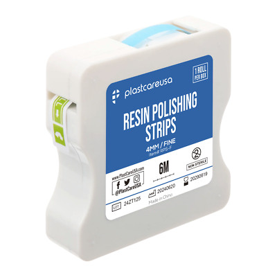 Fine Grit Resin Polishing Strips File Kit, 4mm x 6M, Dental Sanding Teeth