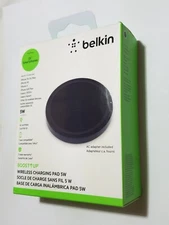 New Belkin Round Qi Magsafe 5W Charging Pad Dock Wireless Charger For iPhone 16