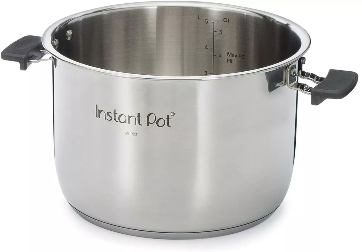 Genuine Instant Pot Stainless Steel Inner Cooking Pot 8 Quart 