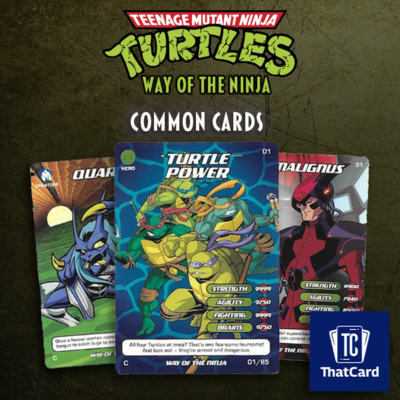 その他 L GEAR SOLID Trading Card 055 TURTLE TMNT Teenage Mutant Ninja Turtles WAY OF THE NINJA Common Cards