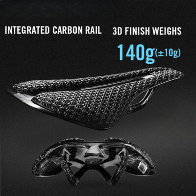 3D Printed Bicycle Saddle Ultralight Carbon Saddle for MTB Gravel Road Bike Seat