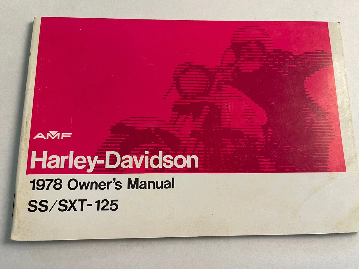 Harley-Davidson 1978 Repair Motorcycle Manuals and Literature for