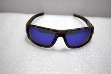 OUTSUN SUNGLASSES WRAPAROUND CAMO BLUE MIRROR LENS