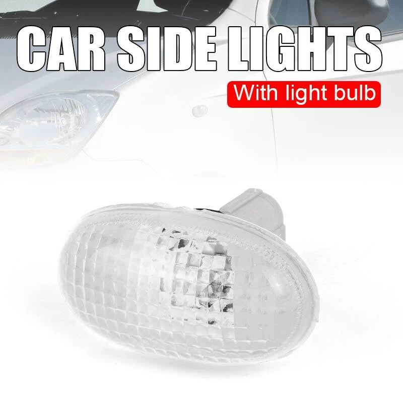 2x Luz de señal de giro para guardabarros delantero para Chevrolet Aveo Spark Daewoo Foto 2 de 4