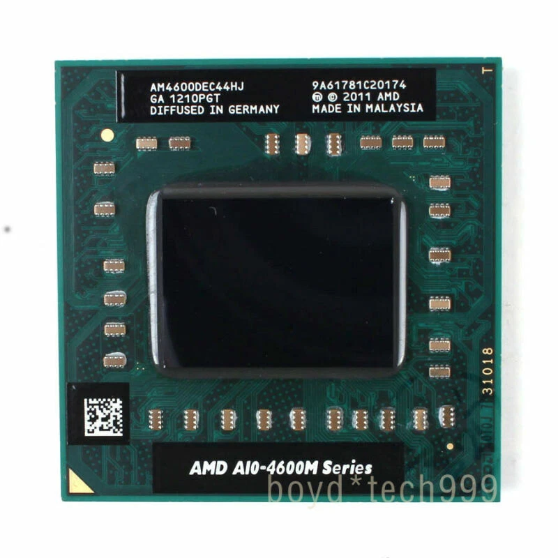 AMD A10-4600M CPU A10-Series Quad-Core 2.3GHz 4M Socket FS1 65W Processor - Image 2 of 2