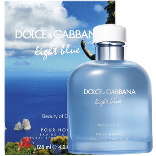 Dolce \u0026 Gabbana Blue Pour Homme Beauty de Light Capri EDT PARA HOMBRE 125ml  4.2fl.oz | eBay