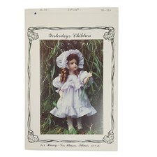 Yesterdays Children Victorian Dress 21-22" Doll Sewing Pattern BS-314 Uncut