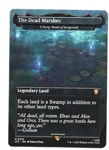MTG The Dead Marshes Urborg Tomb of Yawgmoth Surge Foil Lord of